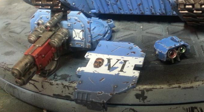 Painting Guide – Chipped Armour