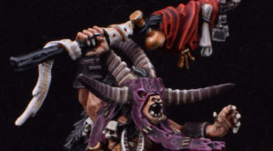 Game of Travel - Malagor The Dark Omen painted for a client this
