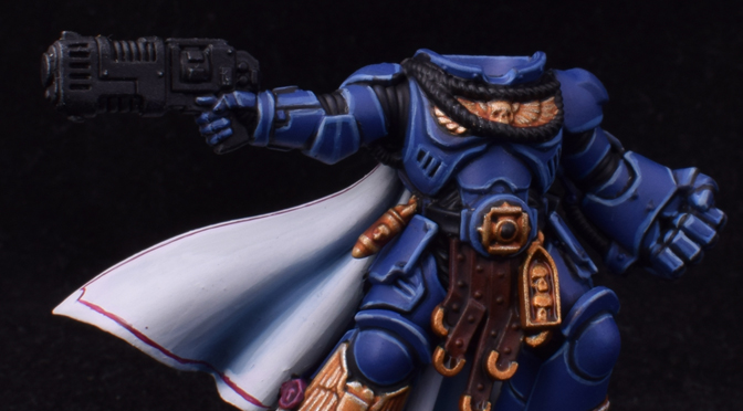 Limited Edition Ultramarines Captain – WIP