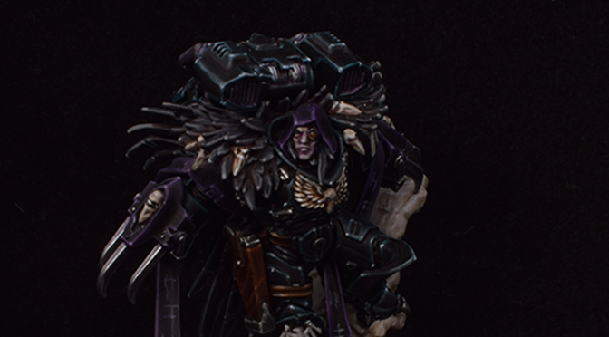 Aethon Shaan – Raven Guard Chapter Master (for my home brew Chapter!)