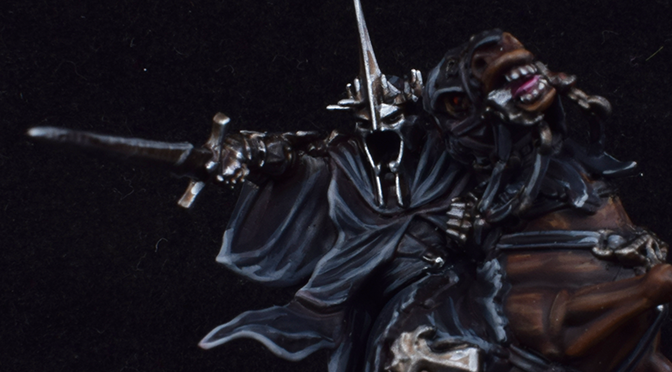 The Witch-king of Angmar on Mount