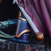 Thousand Sons Blue Armour, painted