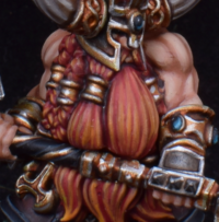 Beard, painted