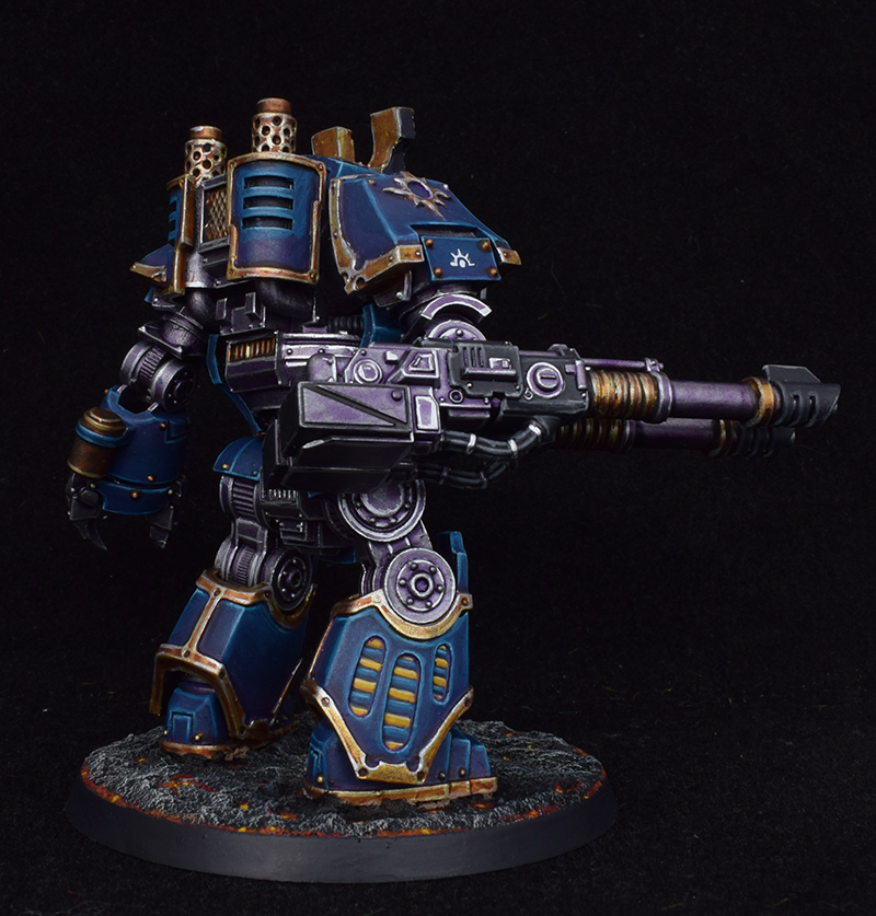 Thousand  Sons  Helbrute (Contemptor Dreadnought) — painted miniature photo 5